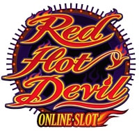 Логотип игры Red Hot Devil.